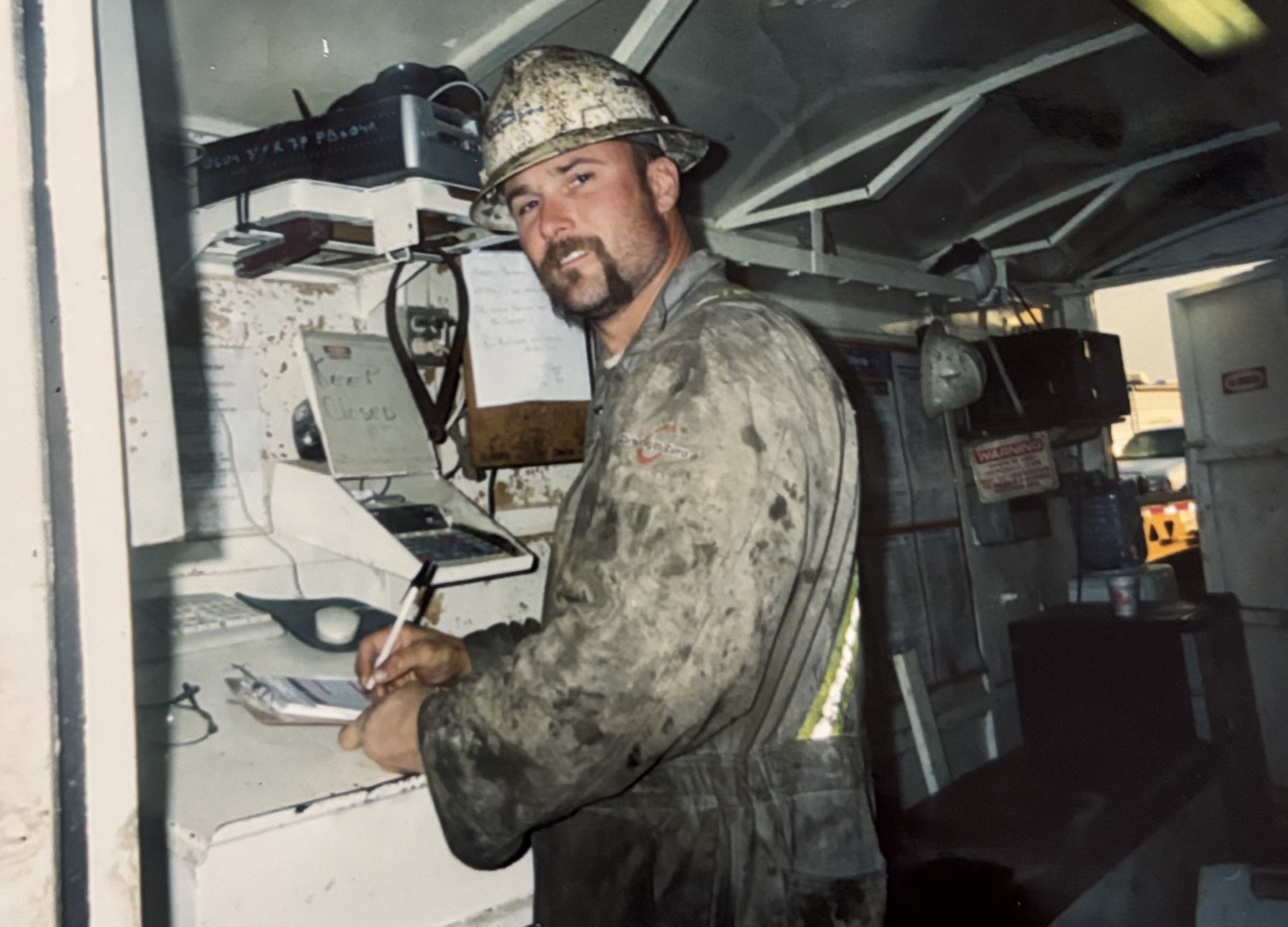 Stephen McDougle at work